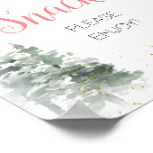 Nutcracker Weihnachtsgebäck Brautparty Tee Snacks Poster (Ecke)