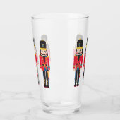 Nutcracker Weihnachtsgeschenk dekorative Bierkrebs Glas (Links)