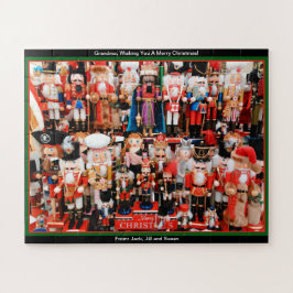 Nutcracker Weihnachtsgeschenk für Oma-Individuelle Puzzle
