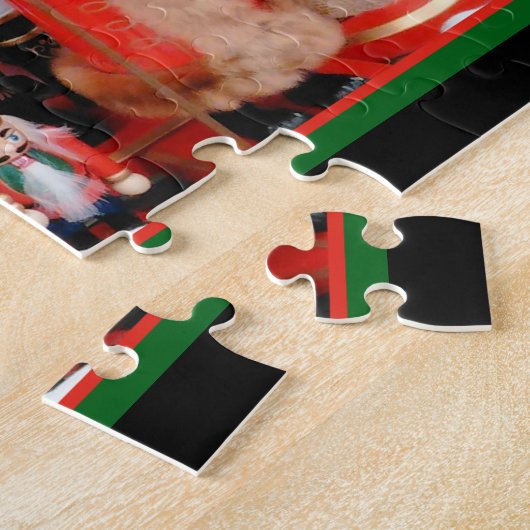 Nutcracker Weihnachtsgeschenk für Oma-Individuelle Puzzle (Seite)
