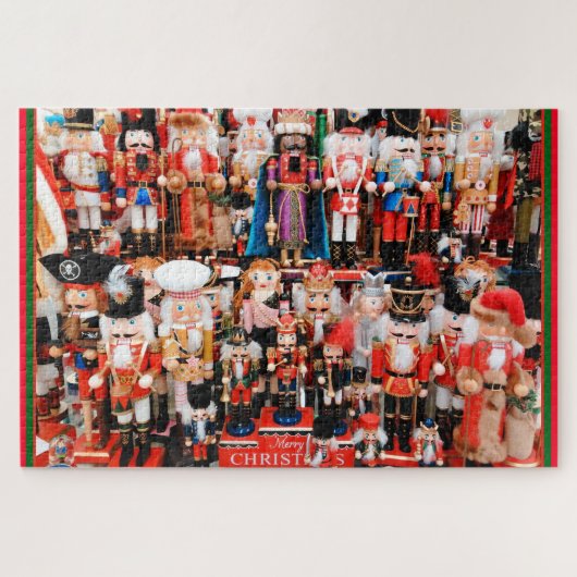Nutcracker Weihnachtsgeschenk Schwieriges Jigsaw P Puzzle (Horizontal)