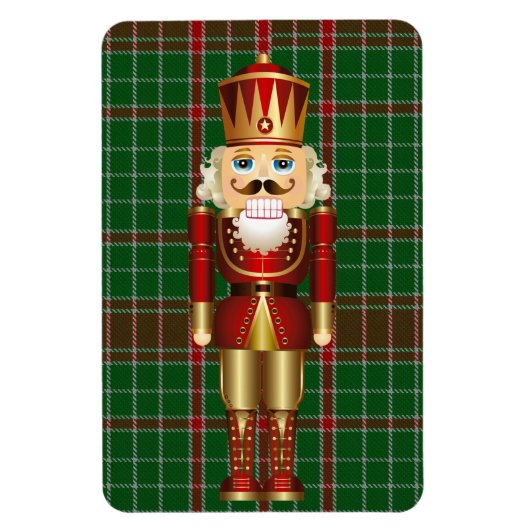 Nutcracker Weihnachtsgeschenk Tall Decoration Magnet (Vertikal)