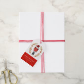 Nutcracker Weihnachtsgeschenke Tags Geschenkanhänger (Mit Garn)