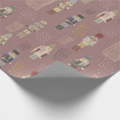 Nutcracker Weihnachtsgeschmack Geschenkpapier (Ecke)