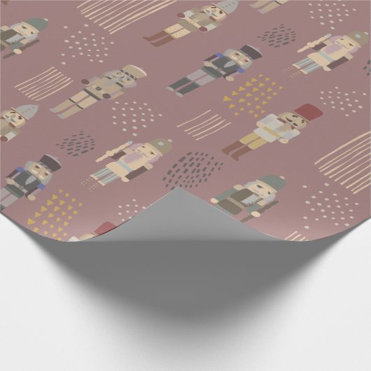 Nutcracker Weihnachtsgeschmack Geschenkpapier (Ecke)