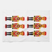 Nutcracker Weihnachtshunde Geschirrtuch (Horizontal)