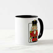 Nutcracker Weihnachtskaffee-Tasse Tasse (VorderseiteRechts)