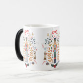 Nutcracker Weihnachtskaffee Verwandlungstasse (Vorderseite Links)
