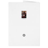 Nutcracker Weihnachtskarte (Hinten)