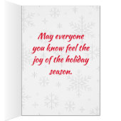 Nutcracker Weihnachtskarte (Innen (Rechts))