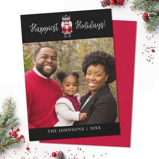 Nutcracker Weihnachtskarte Feiertagskarte