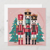 Nutcracker Weihnachtskarte Feiertagskarte (Vorne/Hinten)