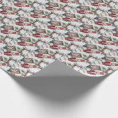 Nutcracker Weihnachtsmagie Geschenkpapier (Ecke)