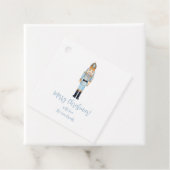 Nutcracker Weihnachtsmarke Geschenkanhänger (Beispiel)