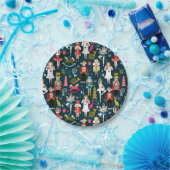 Nutcracker Weihnachtspapier-Teller Pappteller (Party)