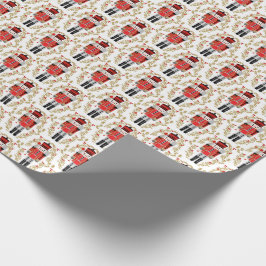 Nutcracker Weihnachtsprinz Geschenkpapier