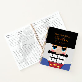 Nutcracker Weihnachtsrezepte Kochbuch Notizblock