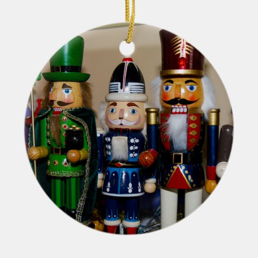 Nutcracker Weihnachtsschmuck für Keramik (Vorne)