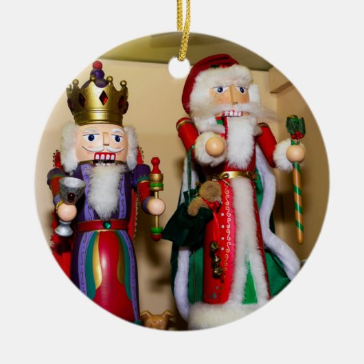 Nutcracker Weihnachtsschmuck für Keramik (Vorne)