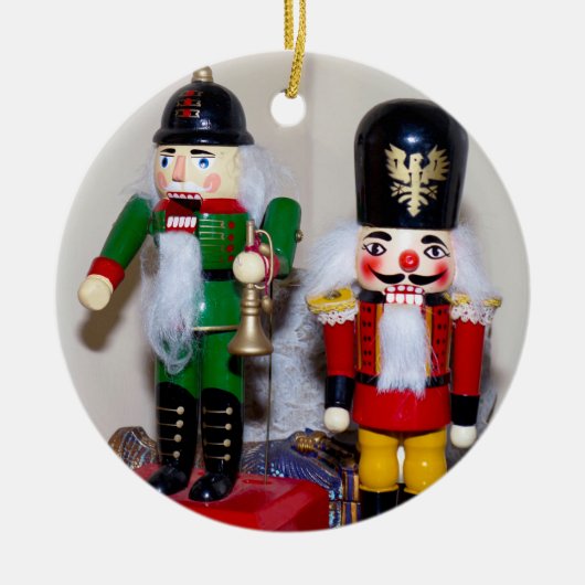 Nutcracker Weihnachtsschmuck für Keramik (Vorne)