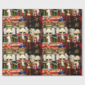 Nutcracker Weihnachtssoldaten Geschenkpapier (Flach)