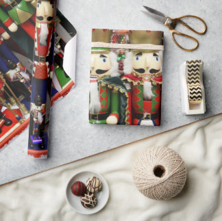 Nutcracker Weihnachtssoldaten Geschenkpapier