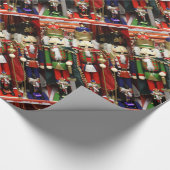 Nutcracker Weihnachtssoldaten Geschenkpapier (Ecke)