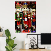 Nutcracker Weihnachtssoldaten Poster (Heimbüro)