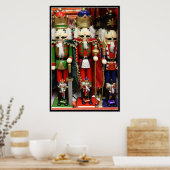Nutcracker Weihnachtssoldaten Poster (Küche)