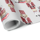 Nutcracker Weihnachtswrapping Paper für Baby Geschenkpapier (Rolleneckpunkt)