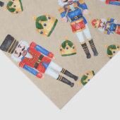 Nutcracker Weihnachtszettel Seidenpapier (Detail)