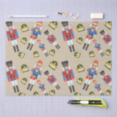 Nutcracker Weihnachtszettel Seidenpapier (Handwerk)