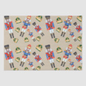 Nutcracker Weihnachtszettel Seidenpapier (Vorderseite)