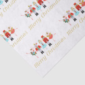 Nutcracker Weihnachtszettel Seidenpapier (Ausschnitt)