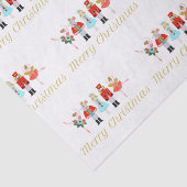 Nutcracker Weihnachtszettel Seidenpapier (Ausschnitt)