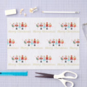 Nutcracker Weihnachtszettel Seidenpapier (Handwerk)