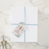 Nutcracker Winter Ballet Weihnachten Geschenkanhänger (Mit Garn)