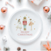 Nutcracker Winter Ballet Weihnachten Pappteller