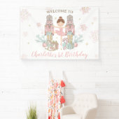 Nutcracker Winter Onederland 1. Geburtstag Hinterg Banner (InSitu)
