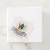 Nutcracker Winter onederland erste Geburtstagspart Geschenkanhänger (Beispiel)