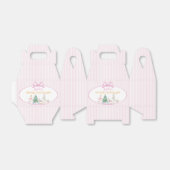 Nutcracker Winter Onederland Pink Bow Birthday Geschenkschachtel (Ungefaltet)