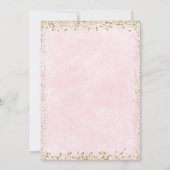 Nutcracker Winter zum Geburtstag Einladung (Rückseite)