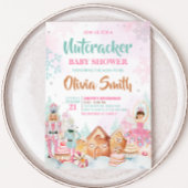 Nutcracker Winterschneeflocken Babydusche Einladung