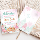 Nutcracker Winterschneeflocken Babydusche Einladung