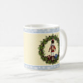 Nutcracker Wreath Weihnachts-Tasse Kaffeetasse (VorderseiteRechts)