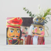 Nutcracker-Zahlen Einladung (Stehend Vorderseite)