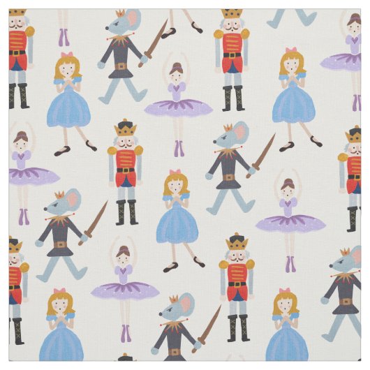 Nutcracker-Zeichen Stoff (Muster)