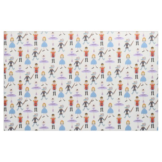 Nutcracker-Zeichen Stoff (Fat Quarter (45,7 x 55,9 cm))
