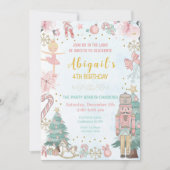 Nutcracker zum Geburtstag Einladung Nutcracker ein (Vorderseite)