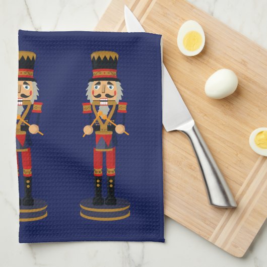 NutcrackerDrummers Handtuch (Viertel Falte)